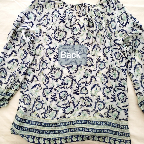 Lucky brand blouse, M - Picture 3 of 8
